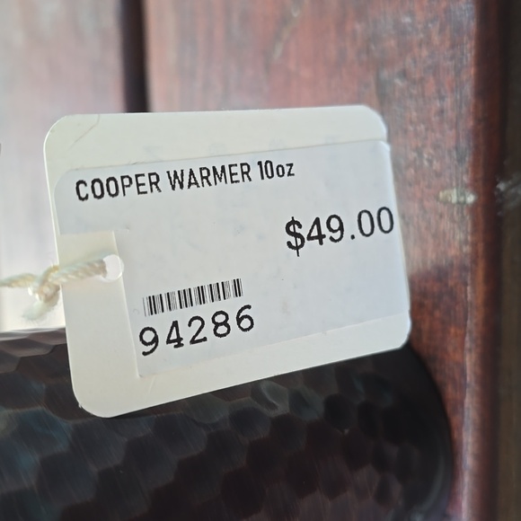 Chirori Tin-Lined Copper Warm Sake Server, 10 fl oz, Retail Price $49.00 USD - Picture 5 of 8